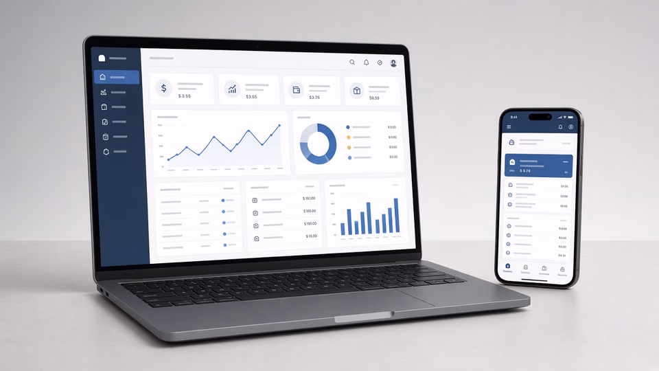 Accounting & Inventory Dashboard for Business Management case study cover